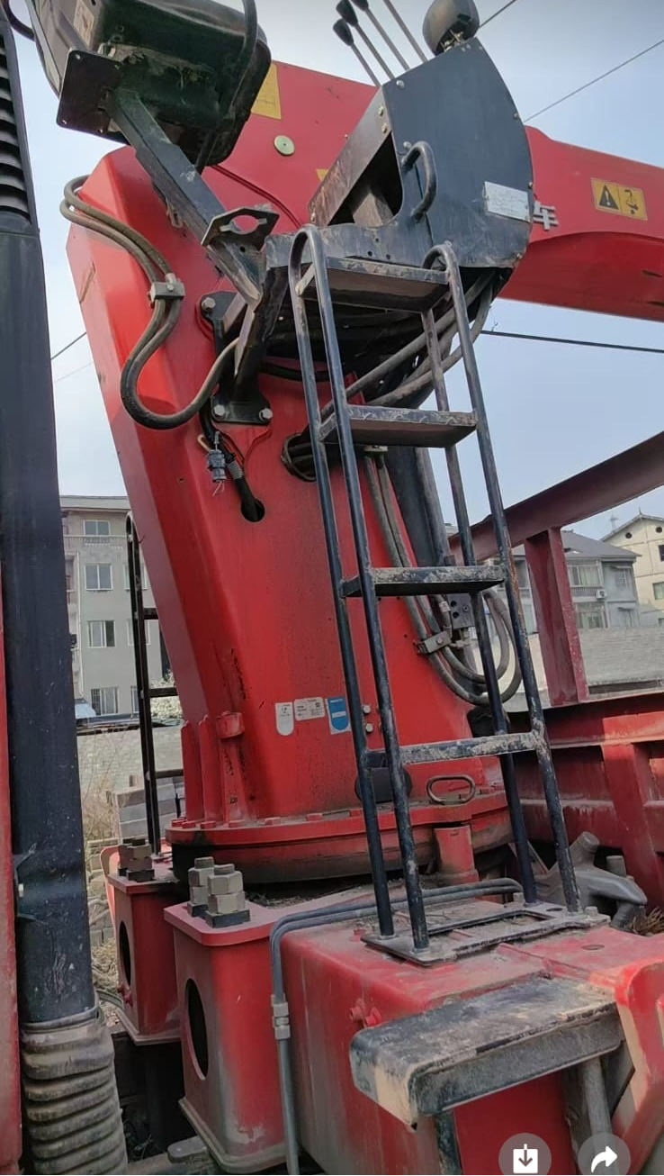 Crane installation SANY, manufactured in 2014, winch mechanism not working